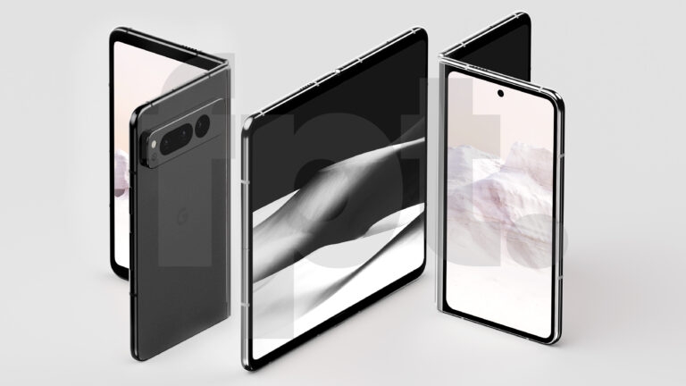 Rendus du Google Pixel Fold