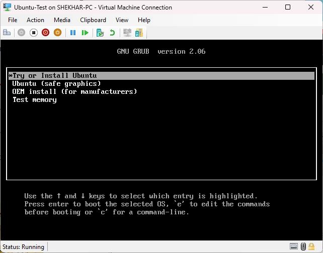 Virtuelle Maschine verbinden - Hyper-V auf Windows 11