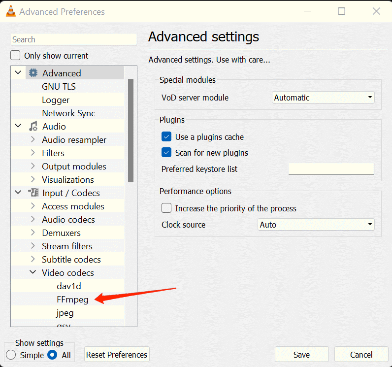 Cómo solucionar que VLC Player no funcione en Windows 11? 6