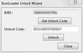 Procedura guidata di sblocco del Bootloader