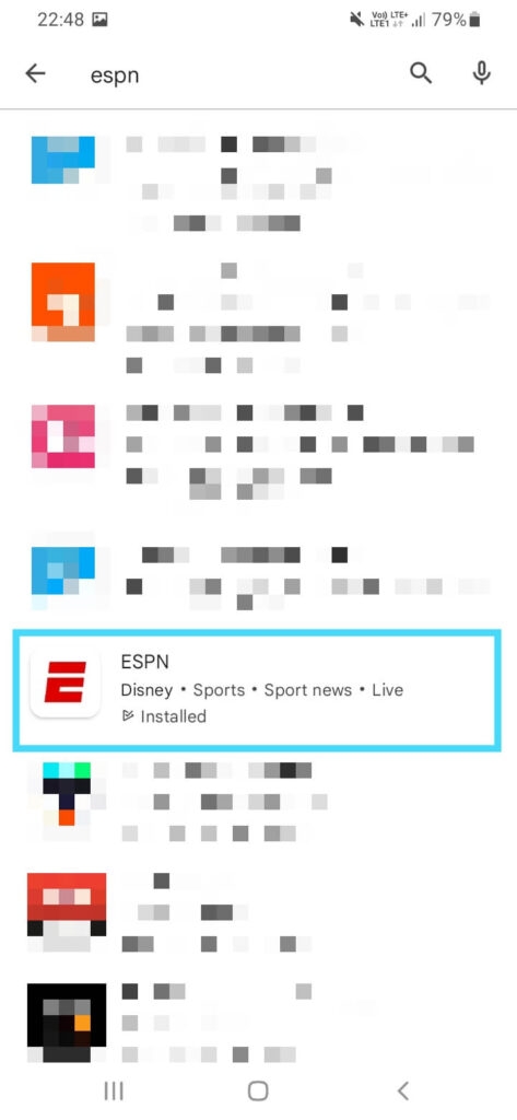 ESPN-App aktualisieren Android - ESPN-App funktioniert nicht
