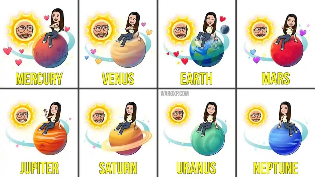 Snapchat Planet Order