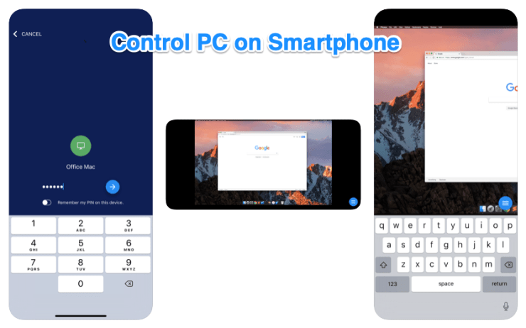 Accès à distance PC sur Android ou iOS