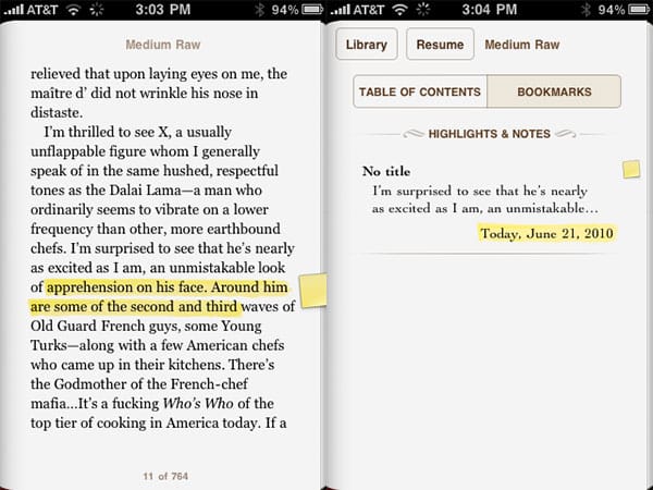 Recensione: Apple iBooks 1.1