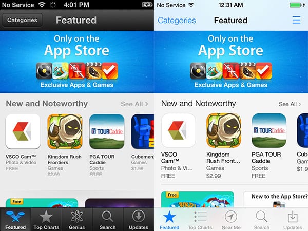 Novedades en iOS 7 para iPad, iPhone + iPod touch: Detalles + Pantallas