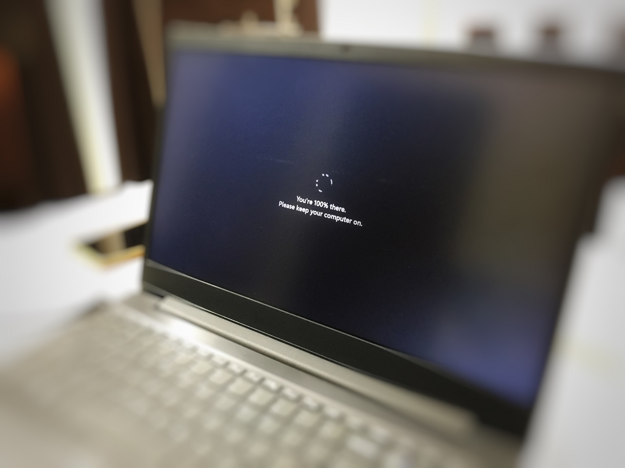 8 - Update wird installiert