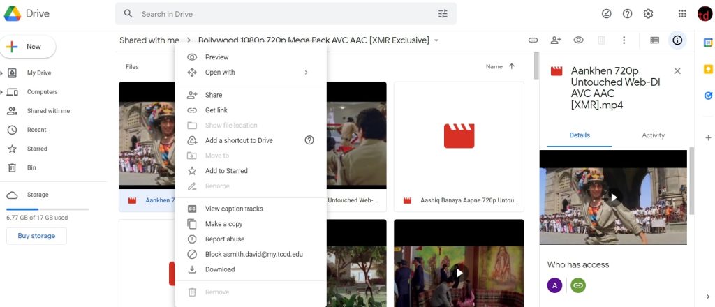Google Drive Video wird noch verarbeitet