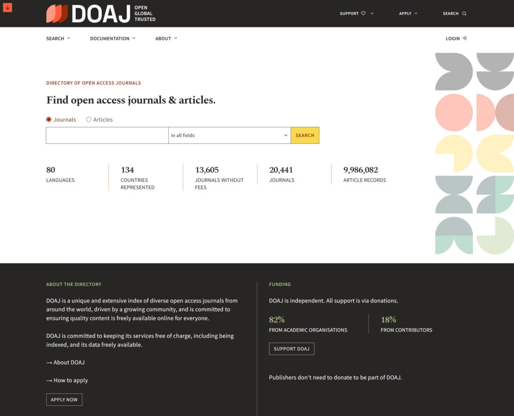 DOAJ - PDF Drive Alternative