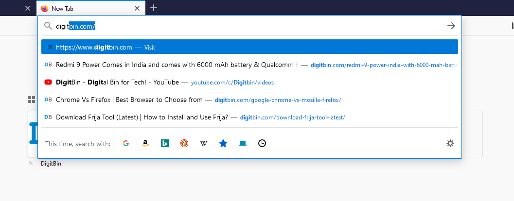 Ändern Sie Vorschläge im Dropdown