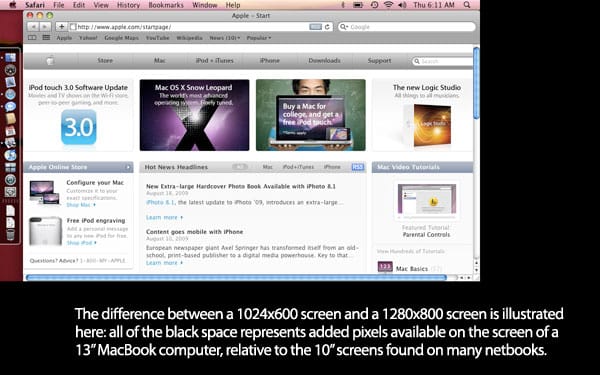 En MacBook Mini, O, Lo Que Realmente Te Ofrece Un Netbook Hackintosh De $400, Y Lo Que Deja Fuera