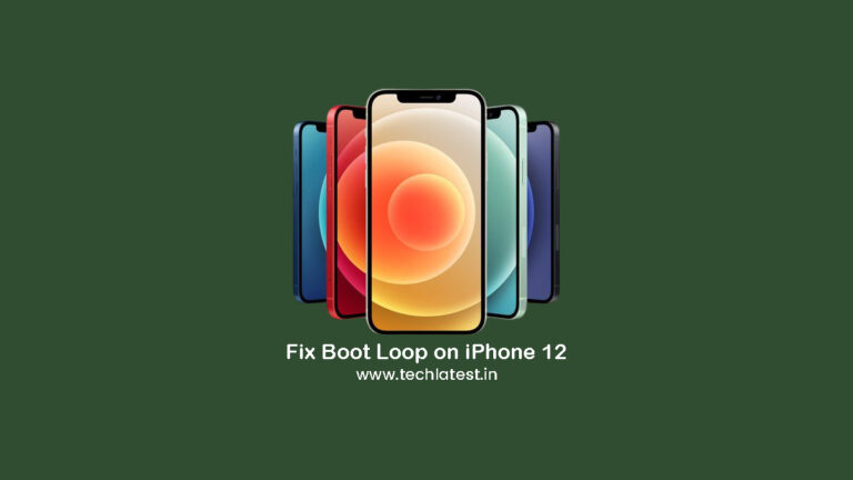 Fix iPhone 12 Boot Loop