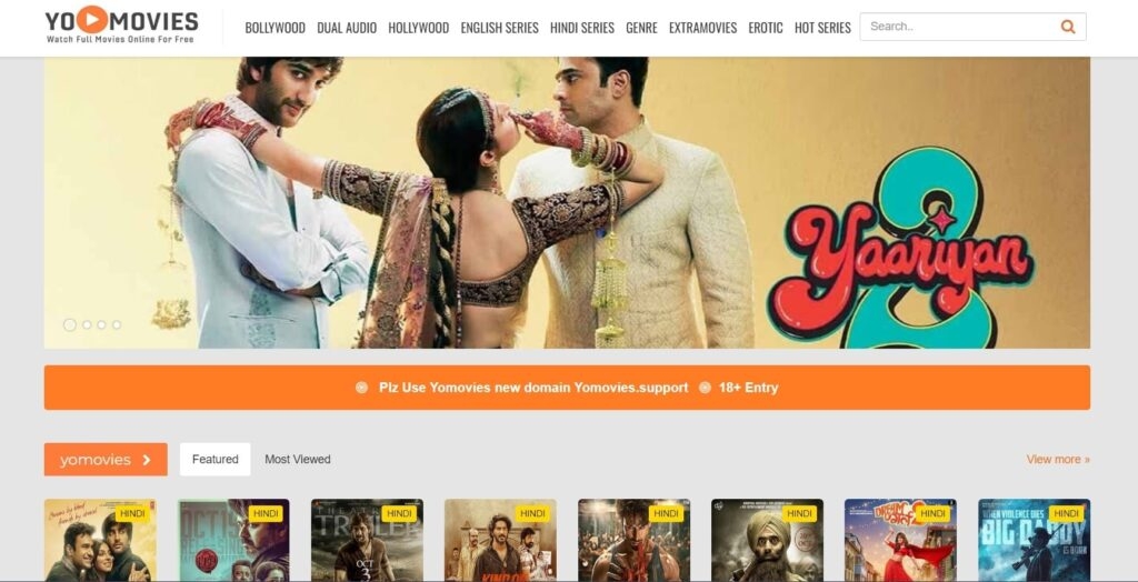 YoMovies - Guarda film hindi online gratis