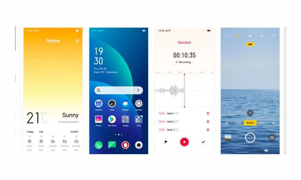 Oppo выпускает официальную дорожную карту для ColorOS 7