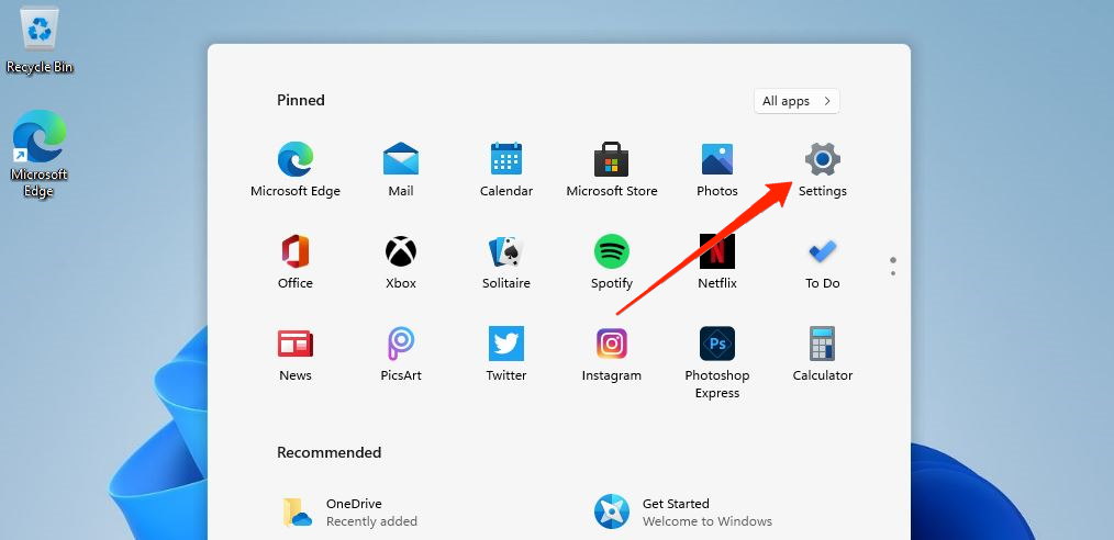 Impostazioni di Windows 11