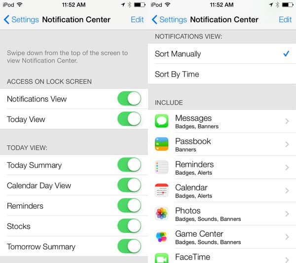 iOS 7: Centro di Controllo, Centro Notifiche, Spotlight, Multitasking