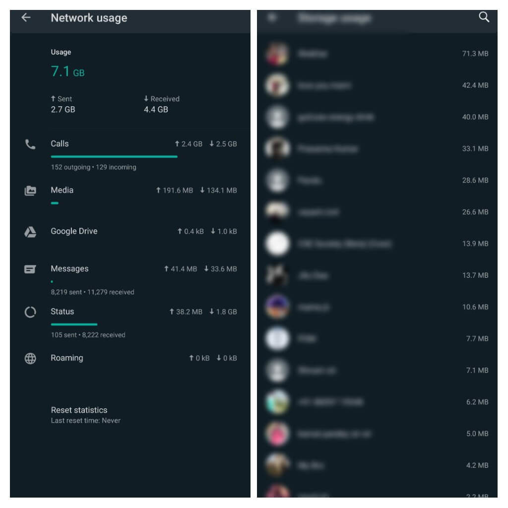 Limit Data Usage by WhatsApp