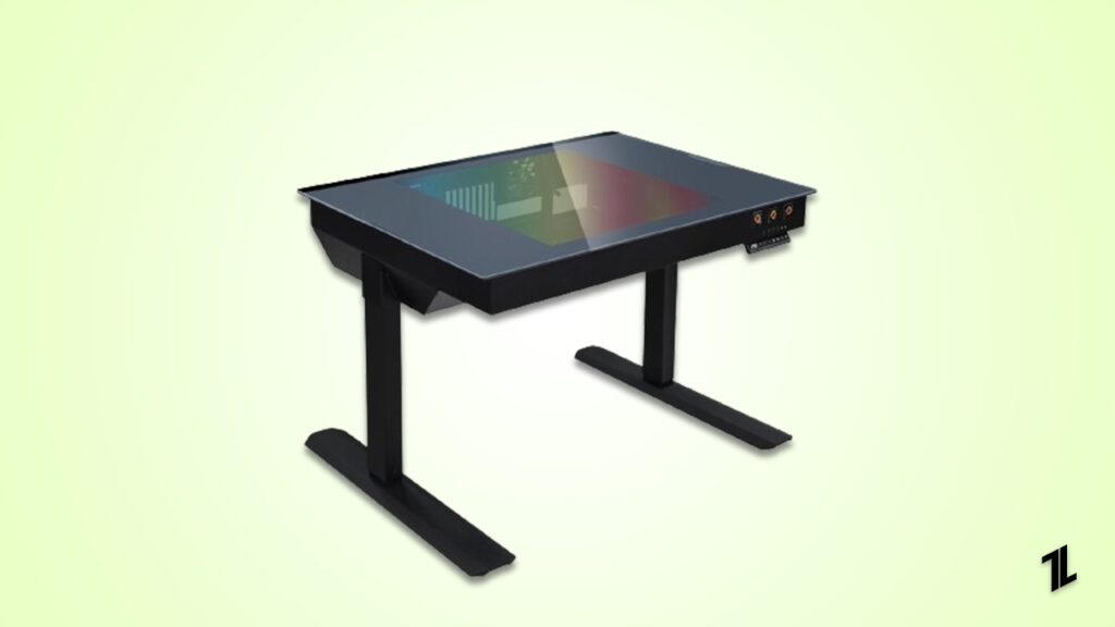 LIAN LI DK-04 FX Gabinete de Computador de Mesa em Alumínio Aço Preto - Melhor Gabinete de PC de Mesa
