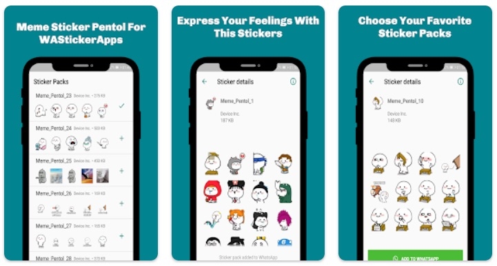 Stickers Animados Pentol - Stickers Divertidos Para WhatsApp