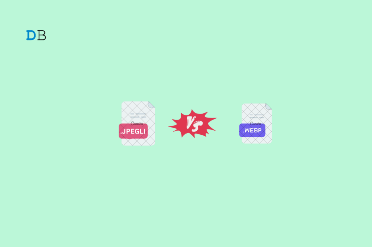 Unterschied zwischen JPEGLI und WebP Bildformat