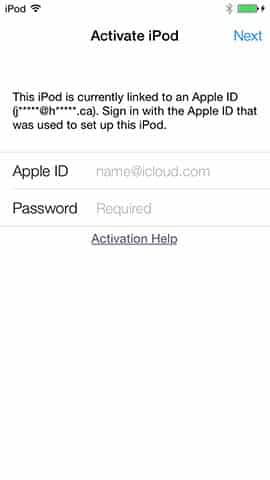 iOS 7 : Activation Lock + Find My iPhone