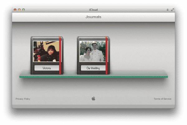 Partager le contenu de Photo Stream sur le web