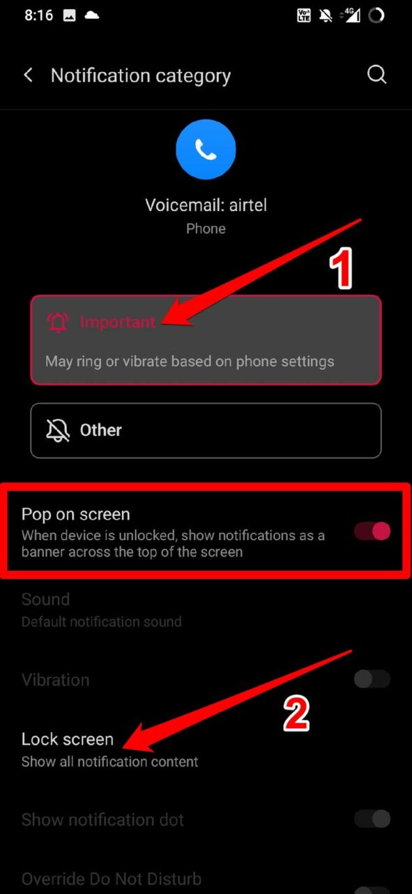 Alle Voicemail-Benachrichtigungen aktivieren Android