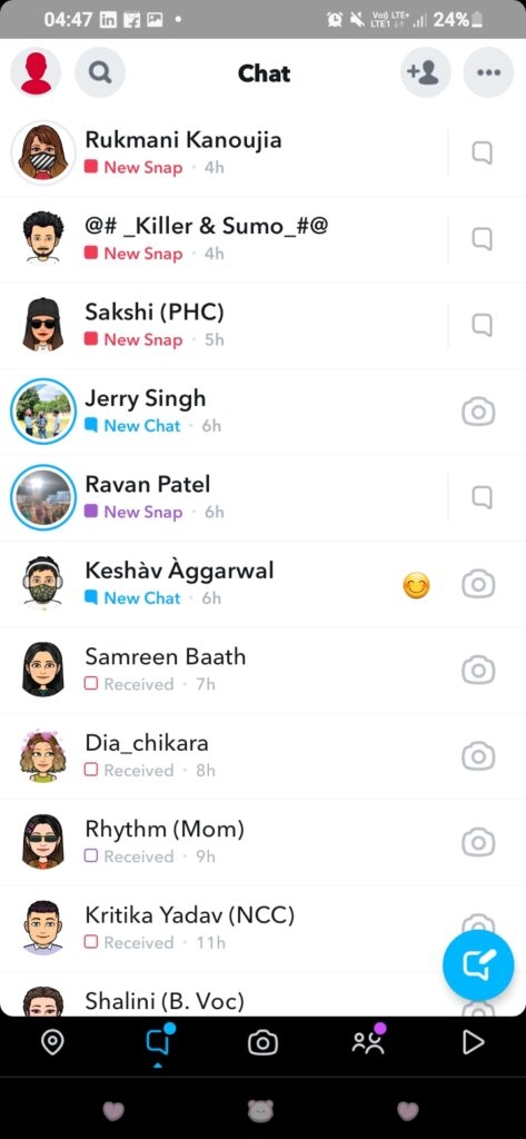 Varios Términos en Snapchat Que Debes Conocer