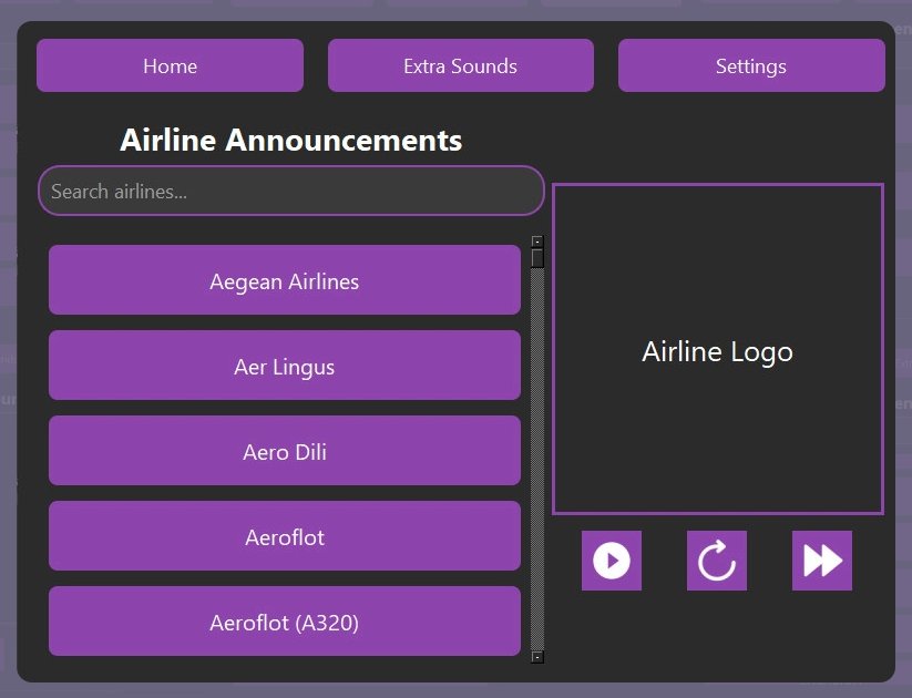 CabinSim Airline Announcements - Meilleur Outil MSFS 2024