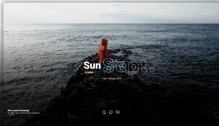 skin rainmeter lyndo