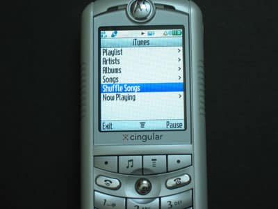 Critique : Téléphone mobile Motorola ROKR E1 iTunes