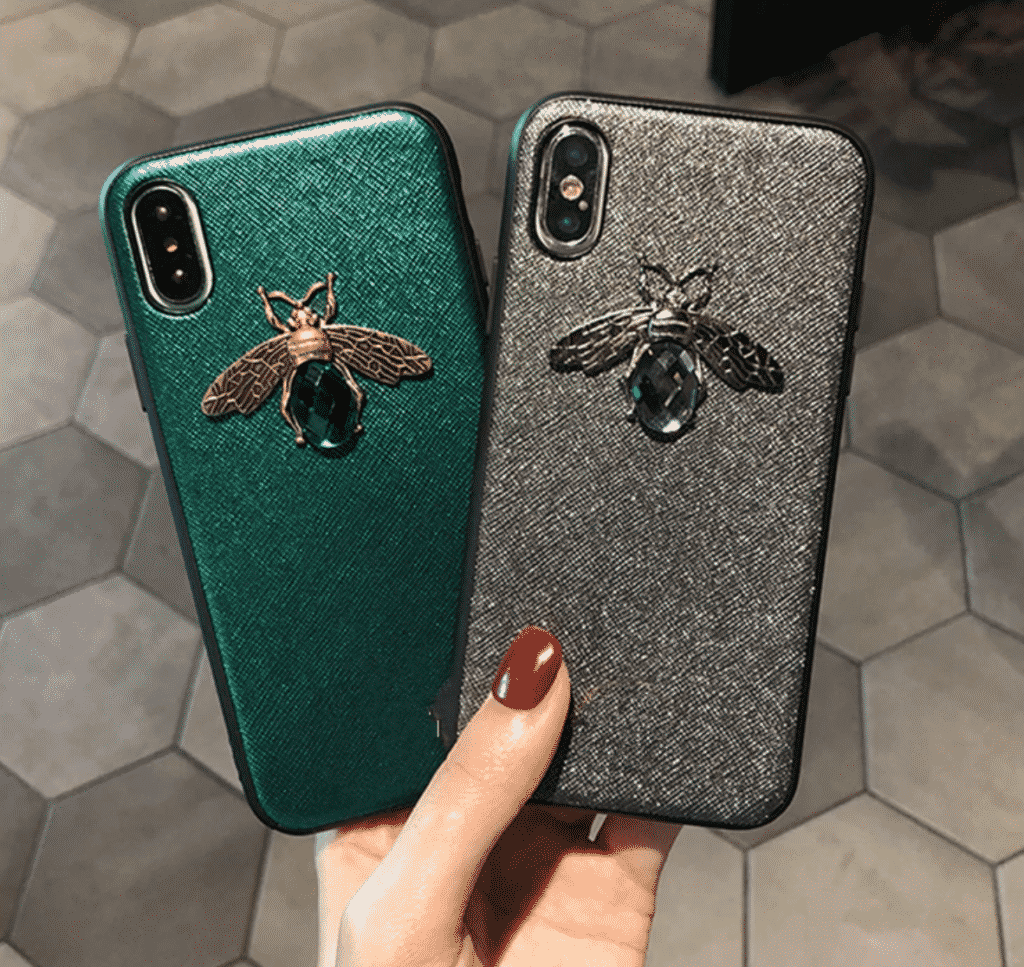 Custodia Diamond Bee per iPhone SE 2020