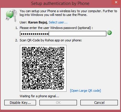 Windows-Computer von Android oder iPhone entsperren