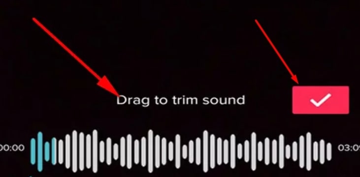Recortar sonido en TikTok