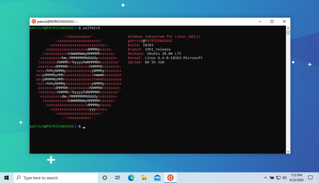 windows 10 Linux