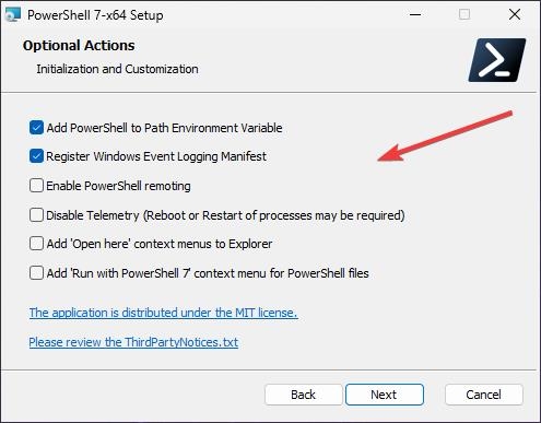 Instalación de PowerShell en Windows