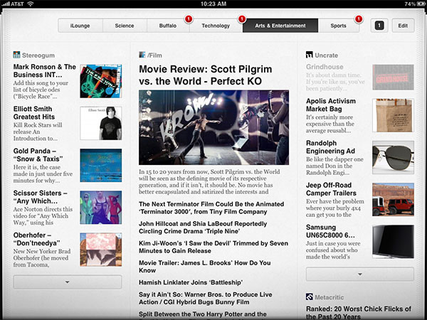 iPhone + iPad Gems : Articles, Hulu Plus, Netflix + Times pour iPad
