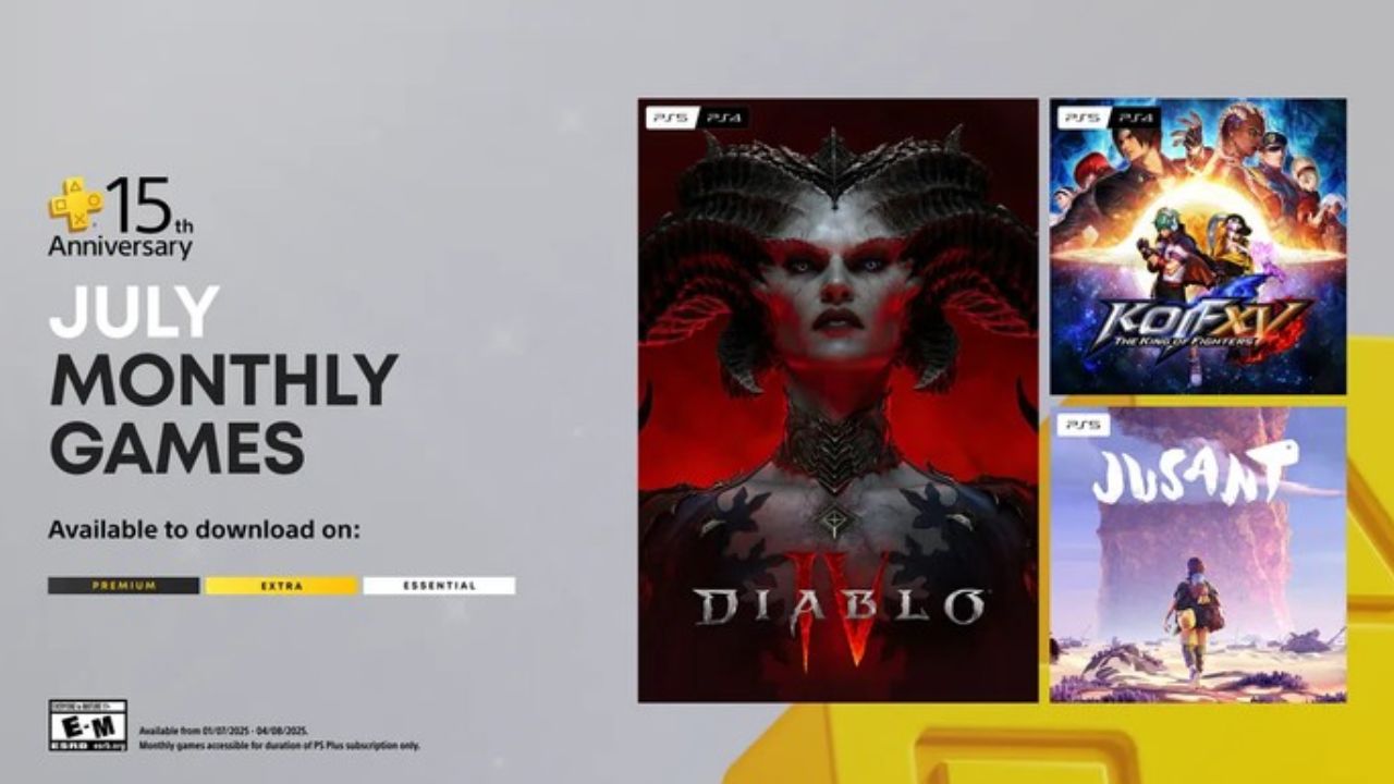 Jogos Grátis do PlayStation Plus Julho 2025