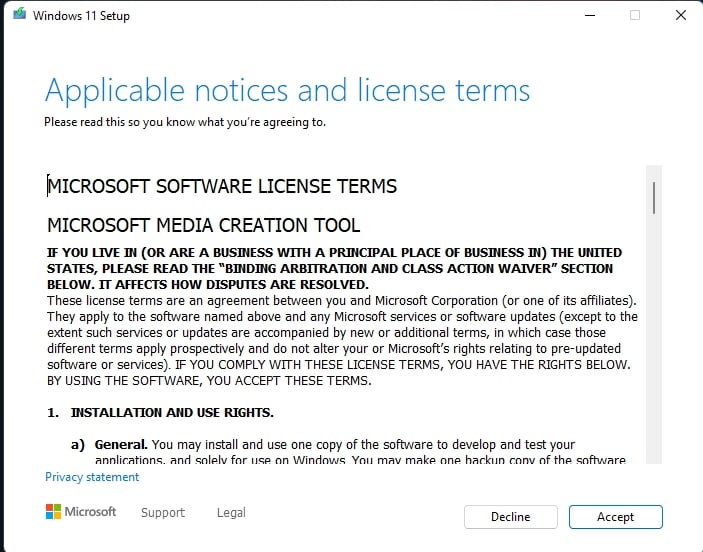 Windows 11 ISO Clean Installation