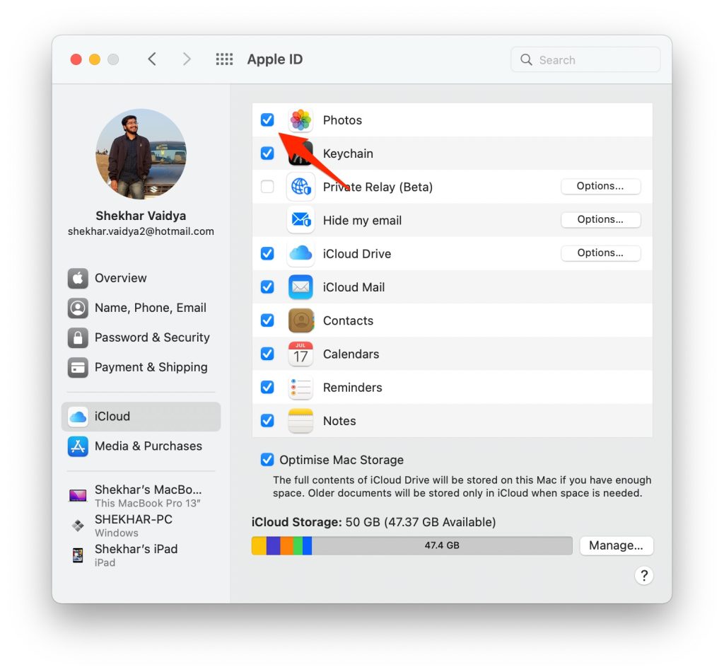 ¿Cómo desactivar la sincronización automática de fotos de iCloud?