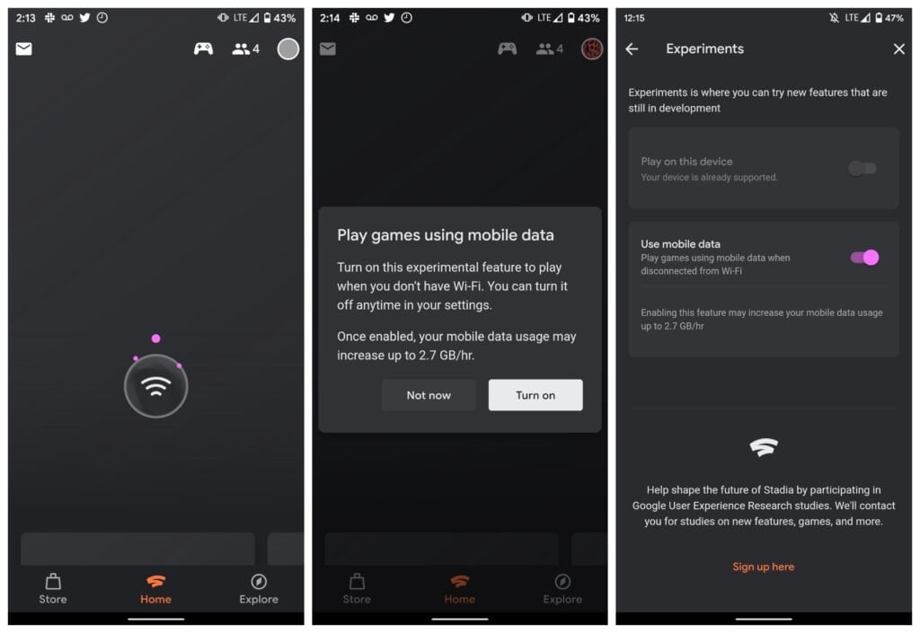 Stadia Games Over 4g 5g Cellular Networks