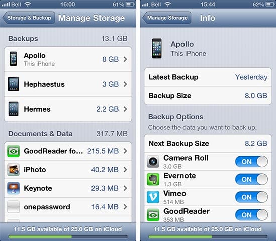 Перенос приложений на новый iPhone