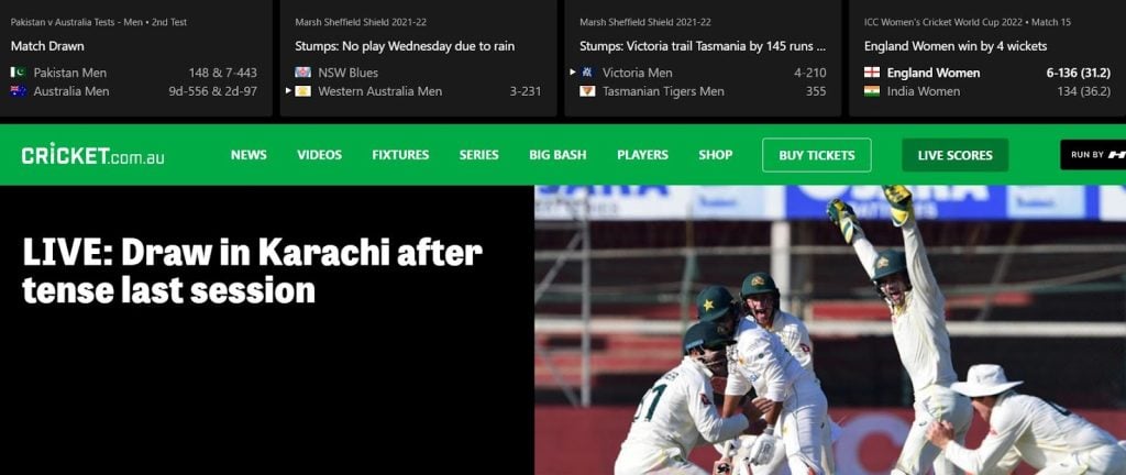 Sitios de Streaming de Cricket en Vivo