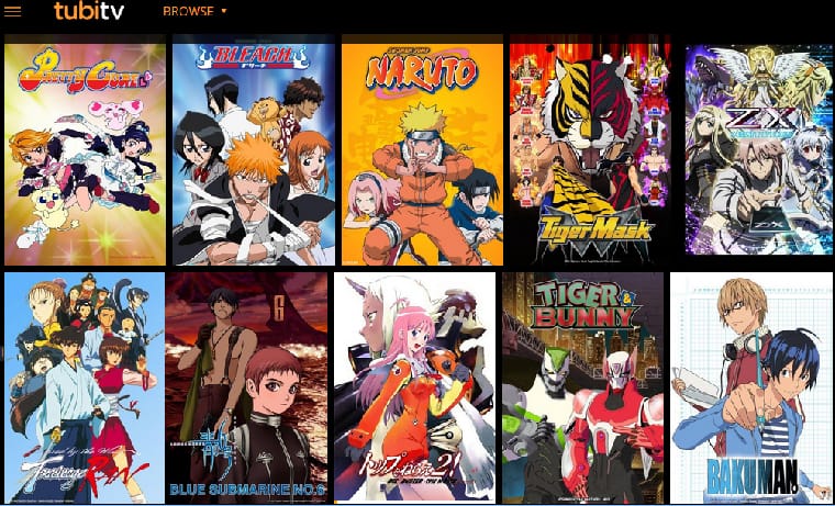 Tubi TV Anime Kostenlos