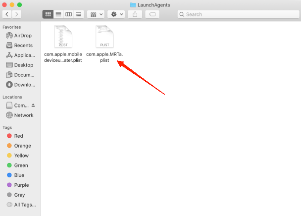 Cerca eventuali file che sembrano sospetti ai tuoi occhi. Ancora una volta, il file potrebbe sembrare molto normale dal suo nome.