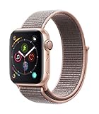 Apple Watch Series 4 (GPS, 40mm) - Gold Aluminium Gehäuse mit Pink Sand Sport Loop