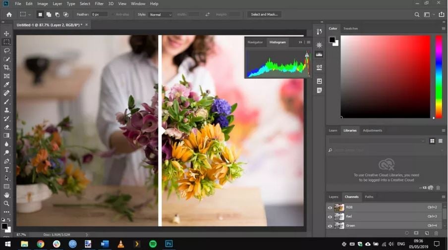 GIMP vs Photoshop: Features