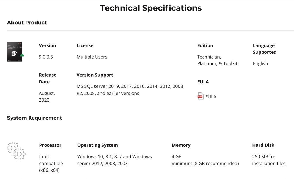 Stellar Repair for MS SQL Review
