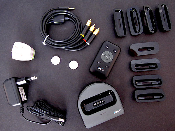 Revisión: Estación de Acoplamiento AV Dexim con Control Remoto para iPhone/iPod