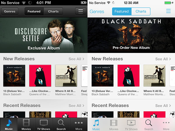 Novedades en iOS 7 para iPad, iPhone + iPod touch: Detalles + Pantallas