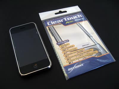 Critique : Protecteur d'écran anti-reflets BoxWave ClearTouch pour Apple iPhone